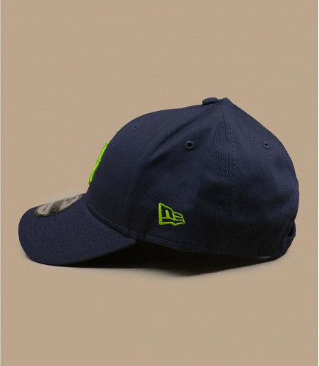 grey and yellow LA cap grey and yellow LA cap